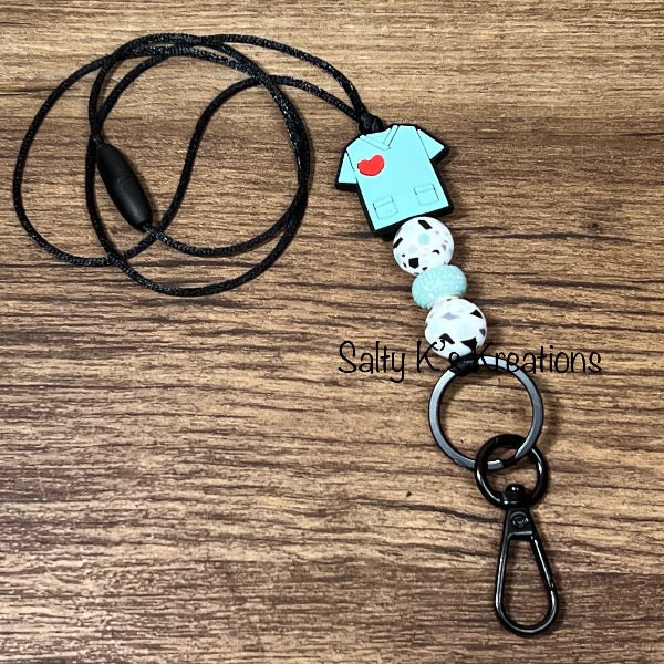 Lanyard - Medical - Blue Scrubs