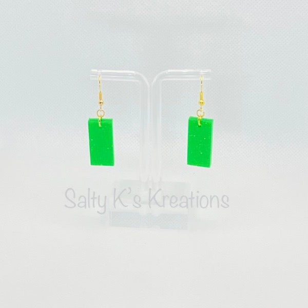 Glow-In-The-Dark - Assorted Shape - Bright Green