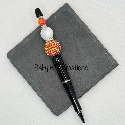 Beaded Pen - Color - Red