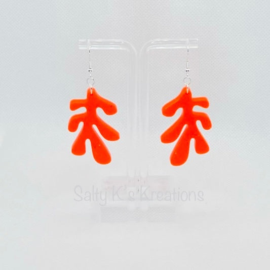 Glow-In-The-Dark - Assorted Shape - Neon Orange