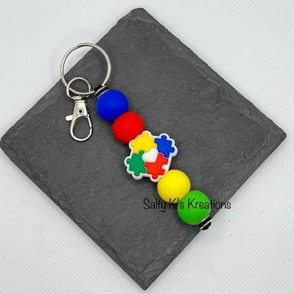 Mini Keychain - Awareness - Autism