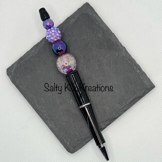 Beaded Pen - Color - Purple